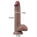 Реалистичный фаллоимитатор, Dual Layered Silicone Dildo 23.5 cm (Ø 4.3 cm)